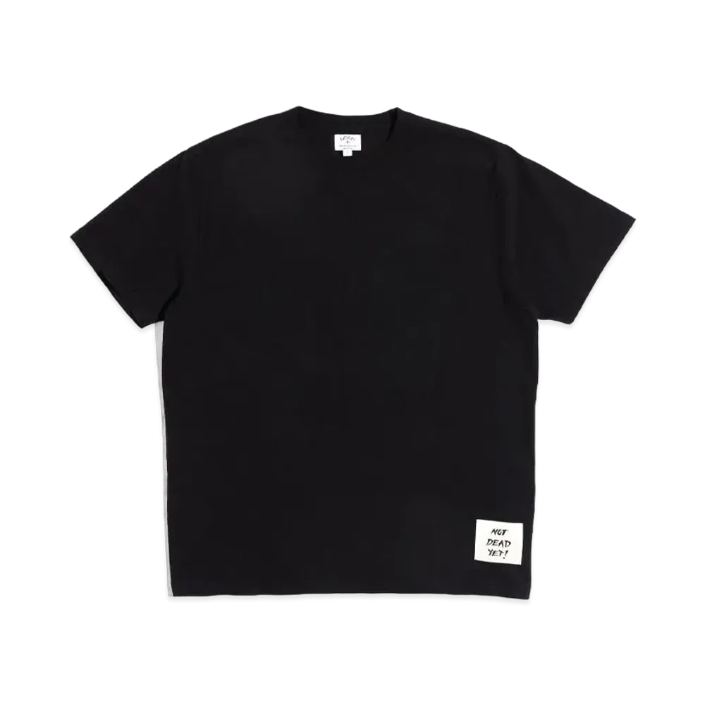 Noah Not Dead Yet! Recycled Cotton Tee "Black"