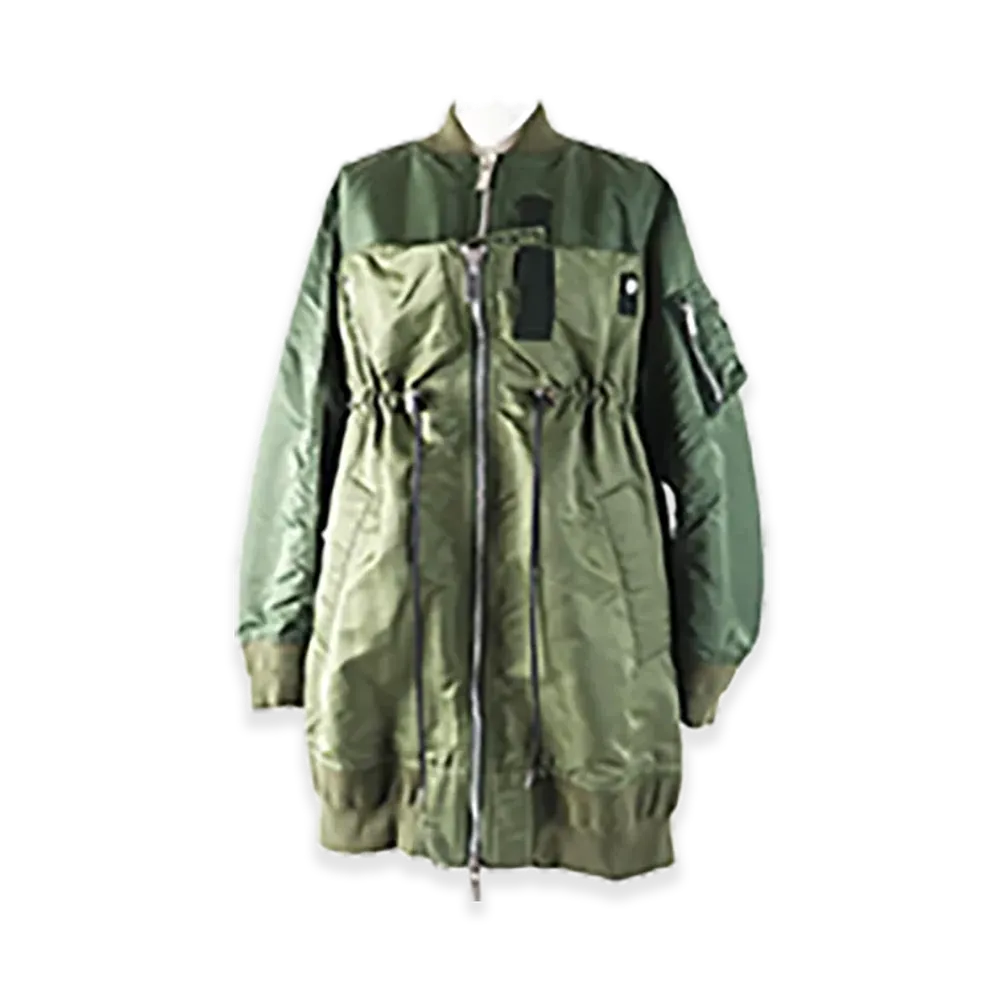 sacai Nylon Twill Blouson "Khaki"