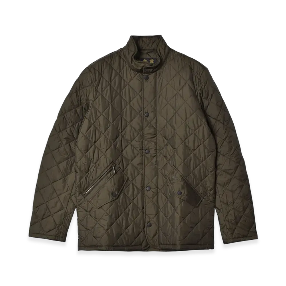 Barbour Flyweight Chelsea Quilt Jkt "Olive"