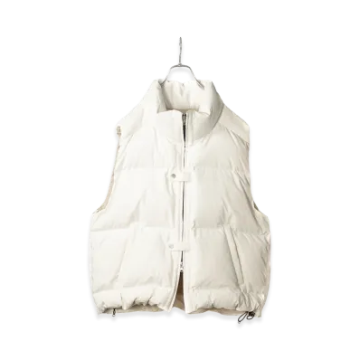 ANCELLM Down Vest "White"