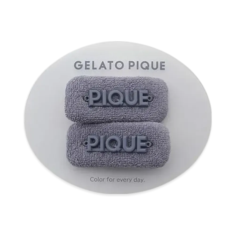GELATO PIQUE Colorful Pile Hair Clip "Navy"