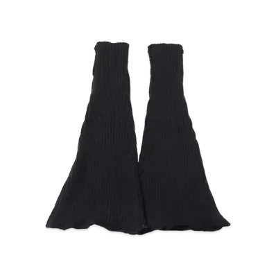 atmos pink Flare Leg Warmers "Black"