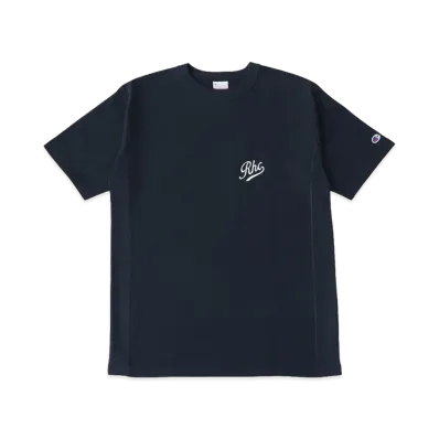 RHC Ron Herman x Champion R Logo Tee "Navy"