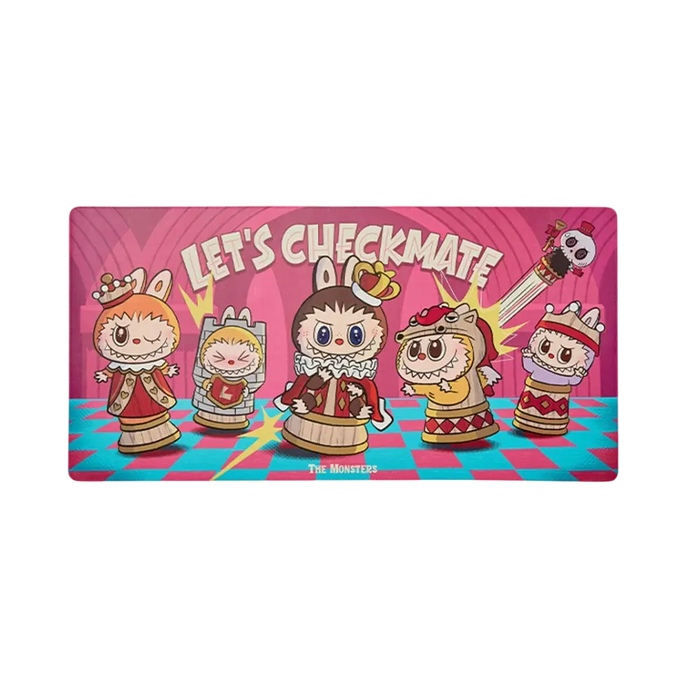 POP MART THE MONSTERS (LABUBU) Let's Checkmate Desk Mat
