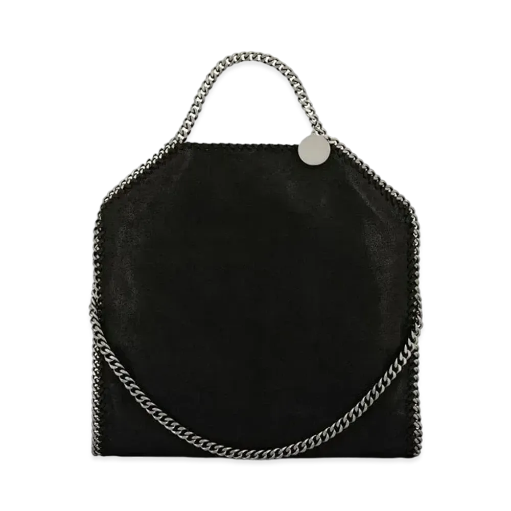STELLA McCARTNEY Farabella Fold Over Tote "Black"