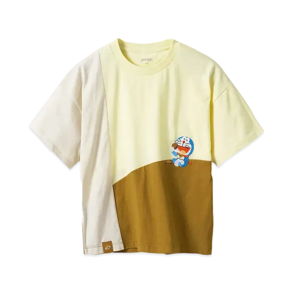 graniph x DORAEMON Dorayaki Kids Big T-Shirt "Multi"