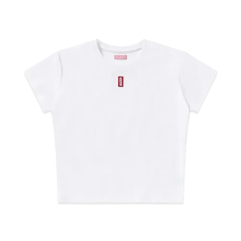 BlackEyePatch Small HWC Baby Tee "White"