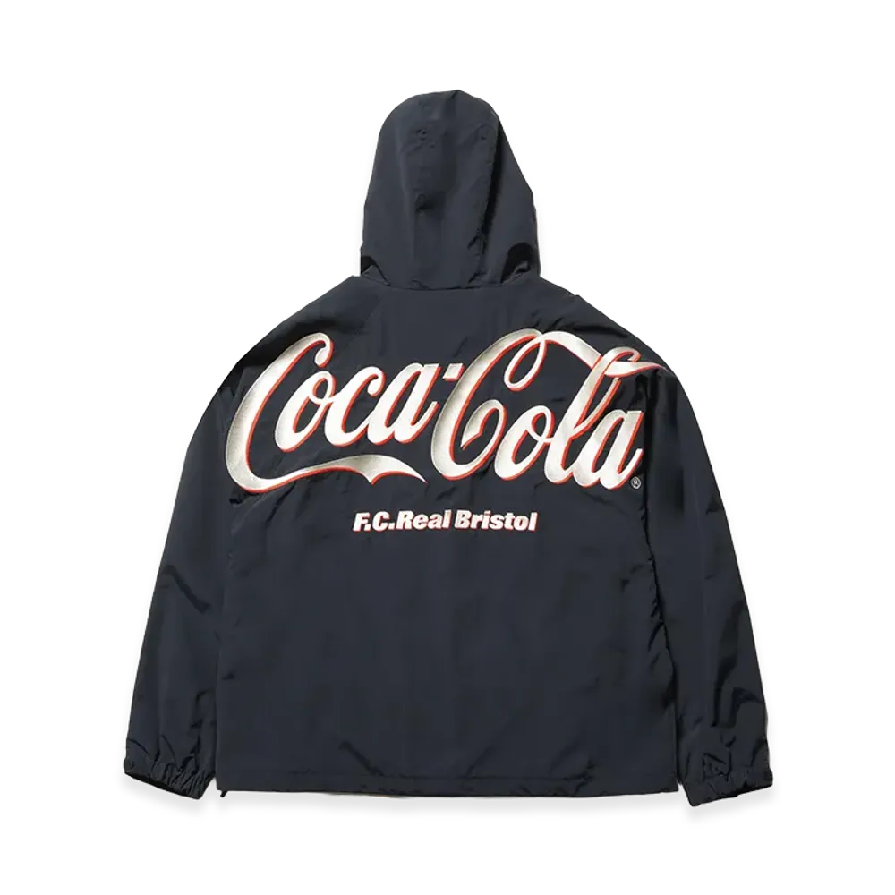 F.C.Real Bristol x Coca-Cola Big Logo Warm-Up Jacket "Black"