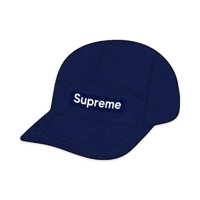 Supreme Swirl Fleece Camp Cap "Blue"