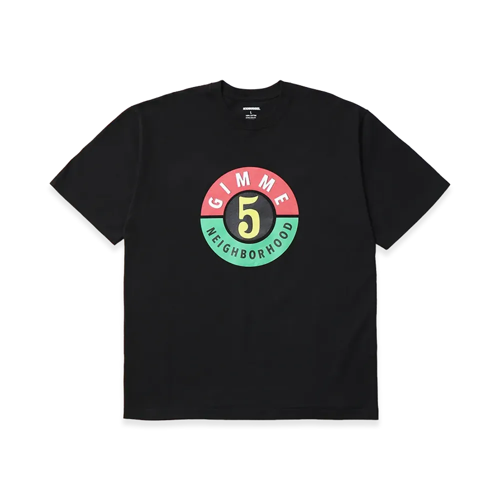 NEIGHBORHOOD x Gimme Five . Tee SS-3 "Black"
