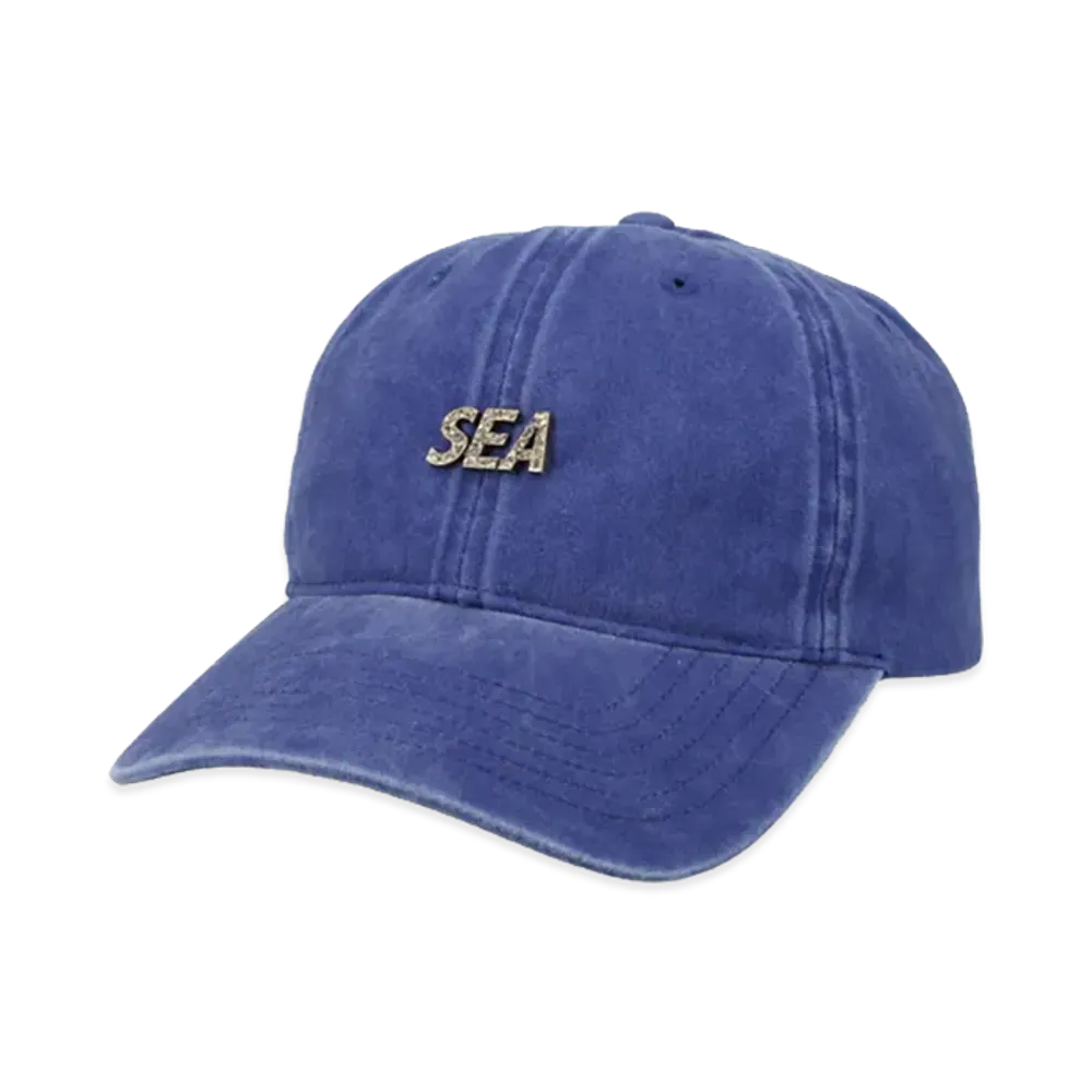 WIND AND SEA Metal Logo Cap "Blue"
