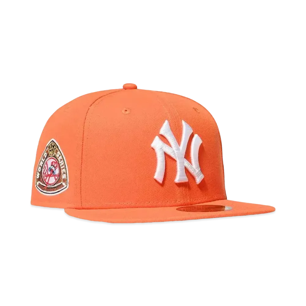 NEW ERA NEW YORK YANKEES WS 1950 59FIFTY "RUSH ORANGE"