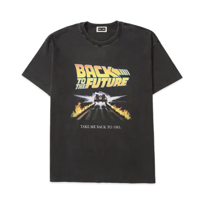 Kith x Back to the Future Back to 1985 Vintage Tee "Black"