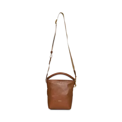 Burberry Women's Leather Handbag "Buff/Brown"