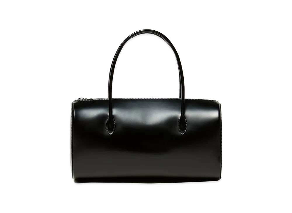 AURALEE Leather Boston Bag Made By Aeta "Black"