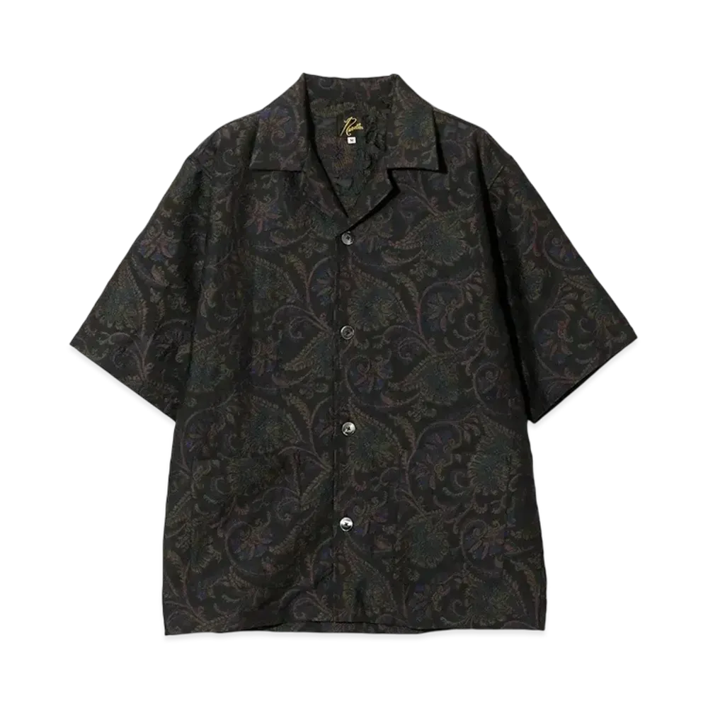 NEEDLES Cabana Shirt - Paisley Jacquard "Black"