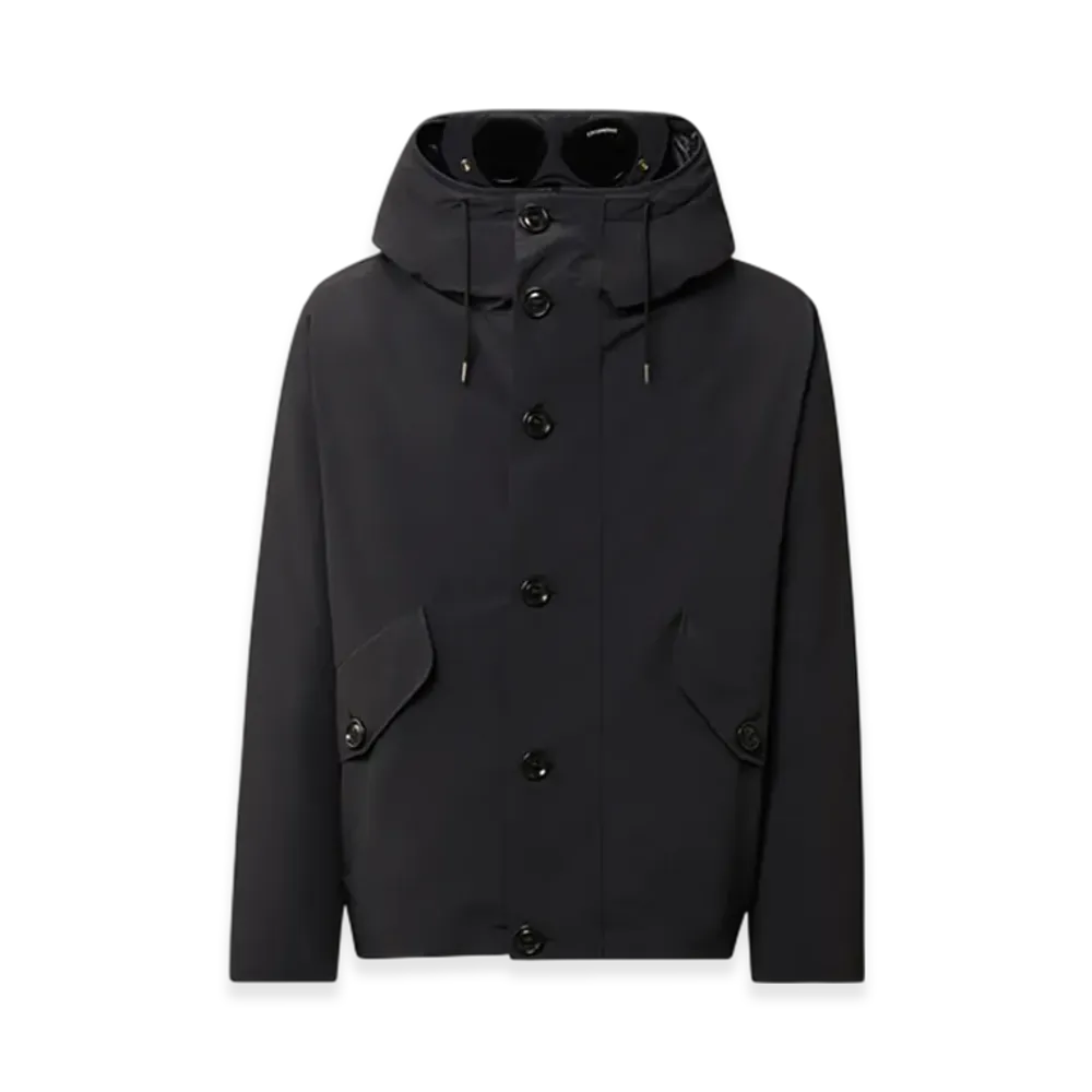 C.P. Company Micro-M (R) Goggle Jacket "Total Eclipse Blue"