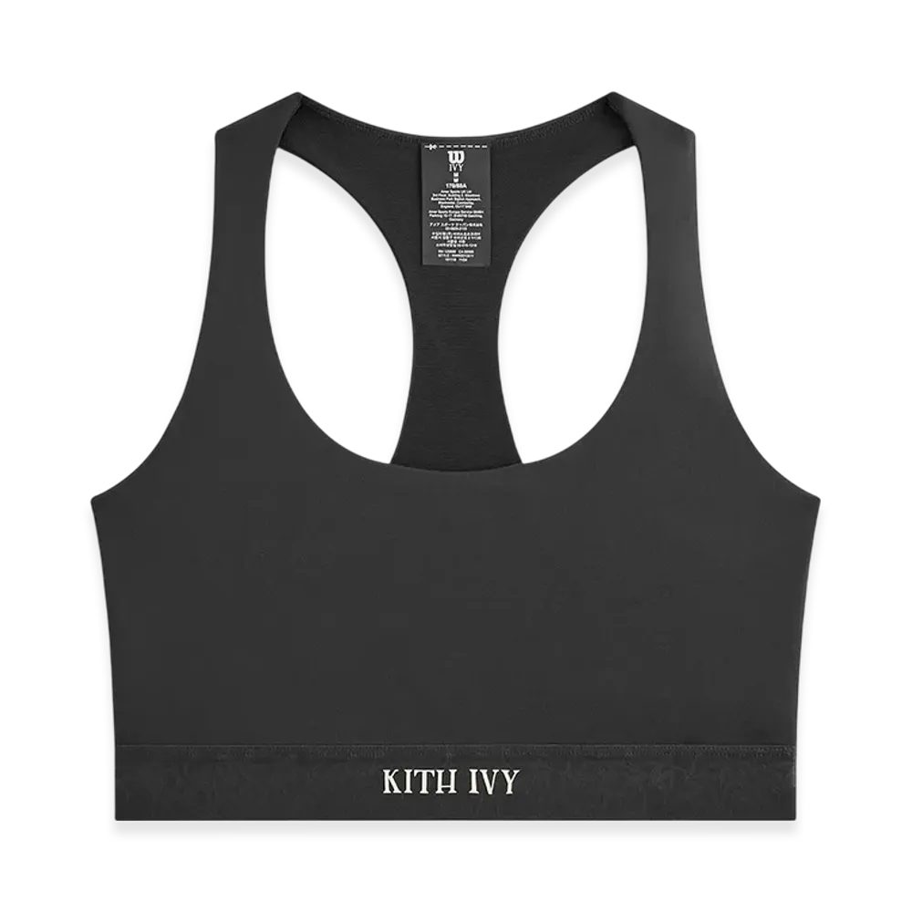 Kith Ivy For Wilson Women's Doubles Racerback Bra "Black"