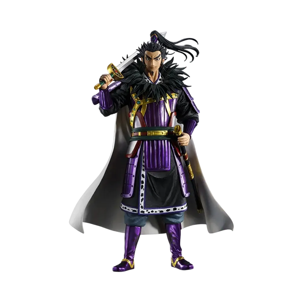 BANDAI "Ichiban Kuji" -Spring and Autumn Warring States War Kingdom The Animation Next Generation of Heroes- Last One Prize Kanki MASTERLISE Last One ver.