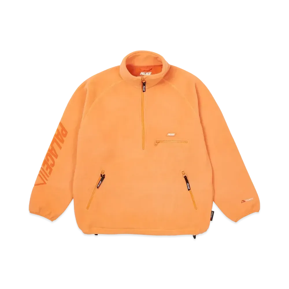 PALACE Polartec Lazer Outer 1/2 Zip "Orange"