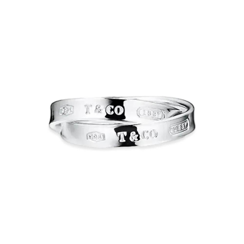 Tiffany & Co. Tiffany 1837 Interlocking Circles Ring "Silver"