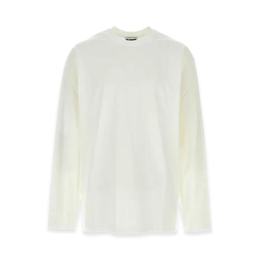 Jil Sander Cotton T-Shirt "White"