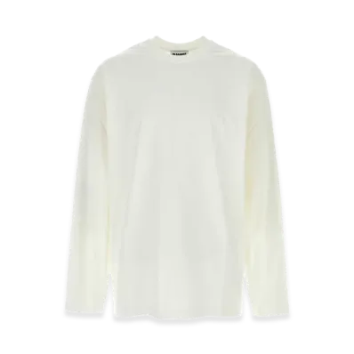 Jil Sander Cotton T-Shirt "White"