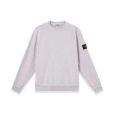 Stone Island 6100020 Malfile Fleece Old Effect "Lilac"