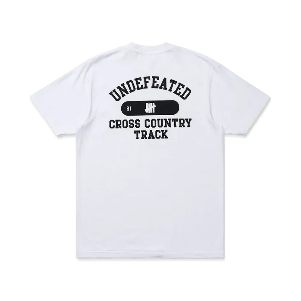 UNDEFEATED CROSS COUNTRY S/S TEE - 80255 "White"
