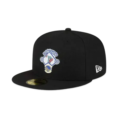 NEW ERA x NBA x MARVEL 59FIFTY Golden State Warriors Captain America "Black/Blue"