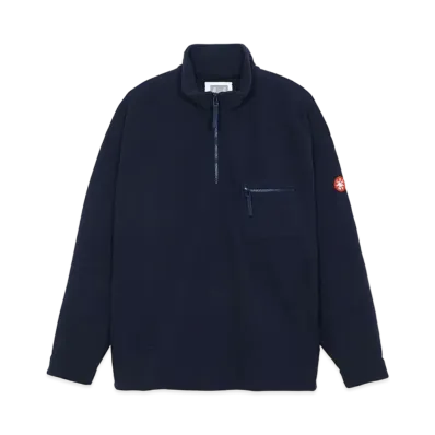 Cav Empt (C.E) HALF ZIP FLEECE PULLOVER "Navy"