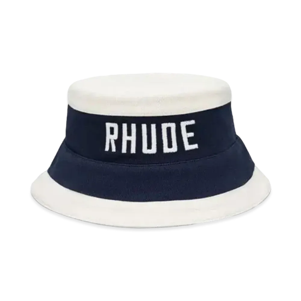 RHUDE East Hampton Bucket Hat "Navy"