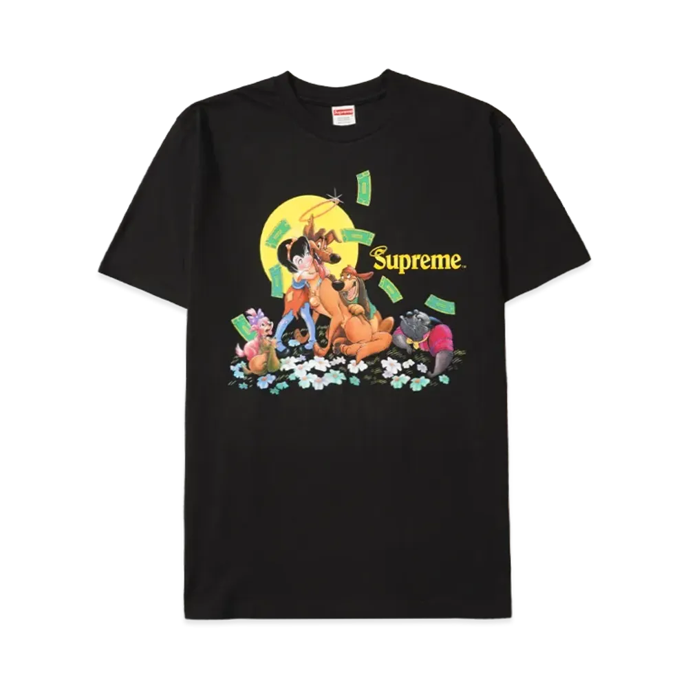 Supreme All Dogs Go To Heaven Tee "Black"
