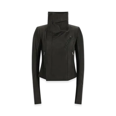 Rick Owens Women's Classic Biker Jacket "Black"
