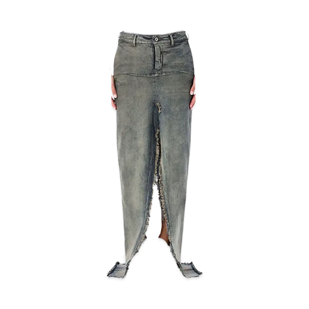 Rick Owens Women's Skirts "Indigo"