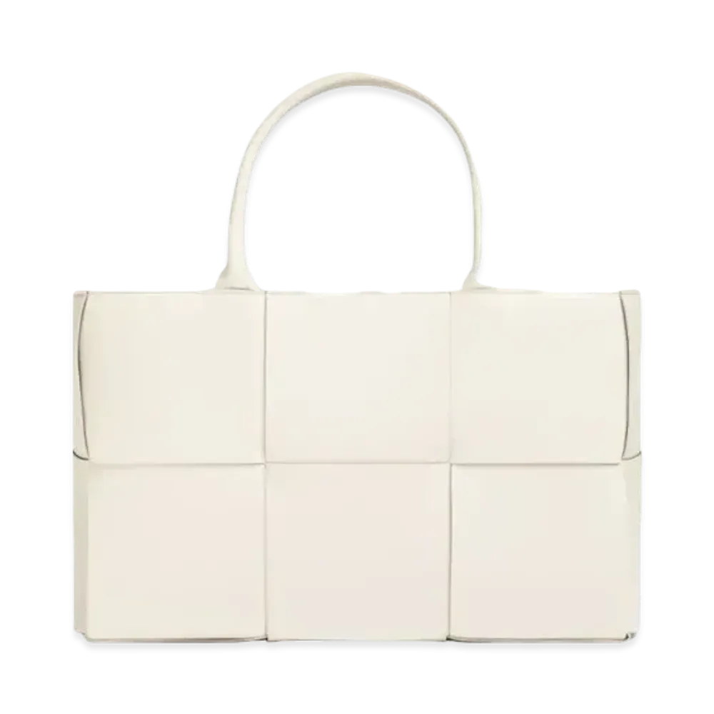 Bottega Veneta Arco Tote "Bianco Nero"