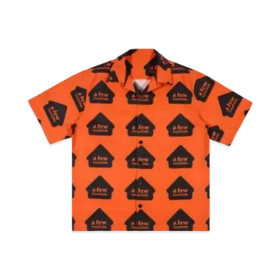 A FEW GOOD KIDS House Logo Shirts "Orange"