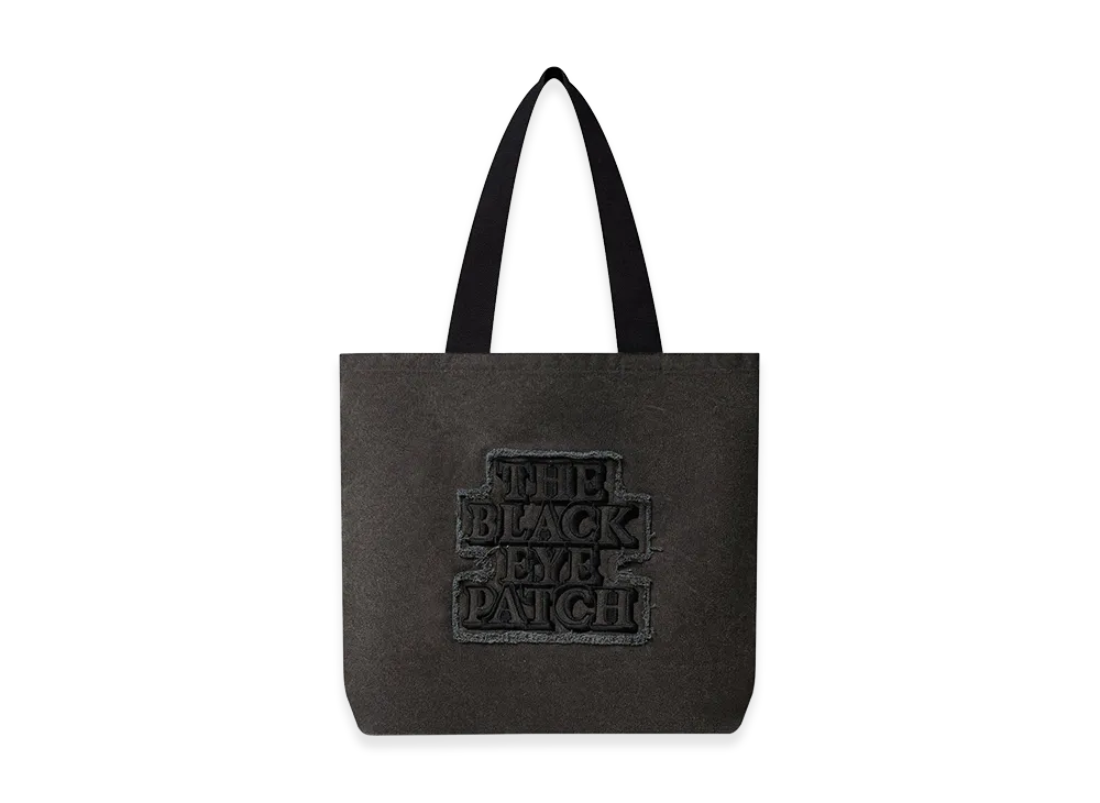 BlackEyePatch OG Label Applique Large Tote "Black"