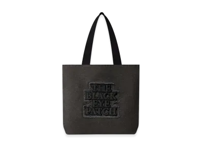 BlackEyePatch OG Label Applique Large Tote "Black"