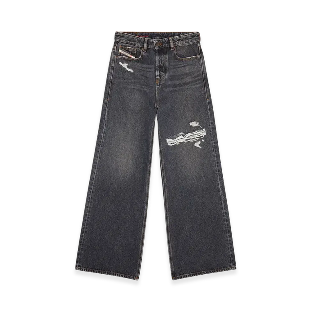 Diesel Relaxed Jeans 1996 D-Sire 007f6 "Black/Dark Grey"