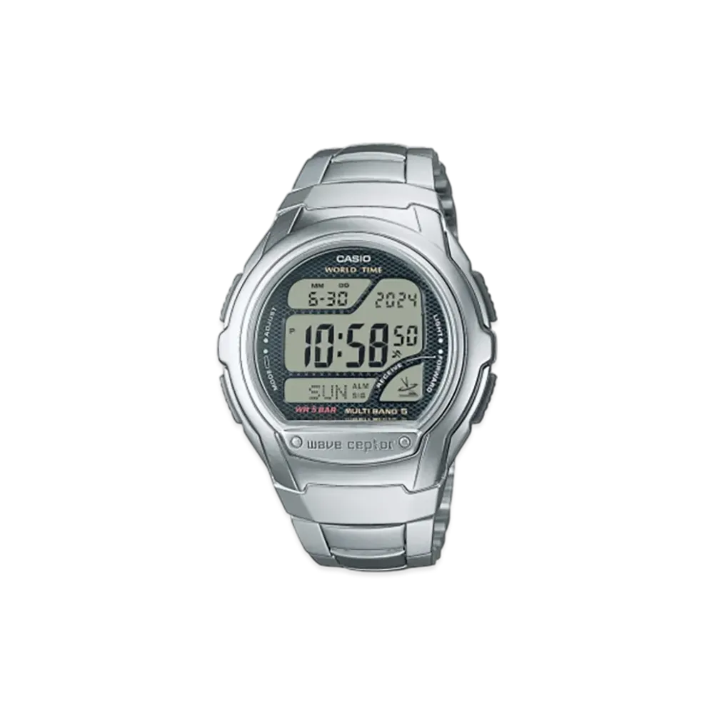 Casio wave ceptor WV-58RD-1AJF "Silver"