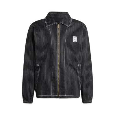 adidas Wabash Nylon Coach Jacket "Black"