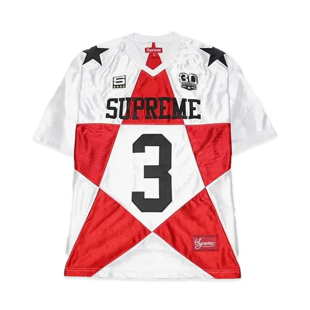 Supreme Star Football Jersey "White"