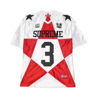 Supreme Star Football Jersey "White"