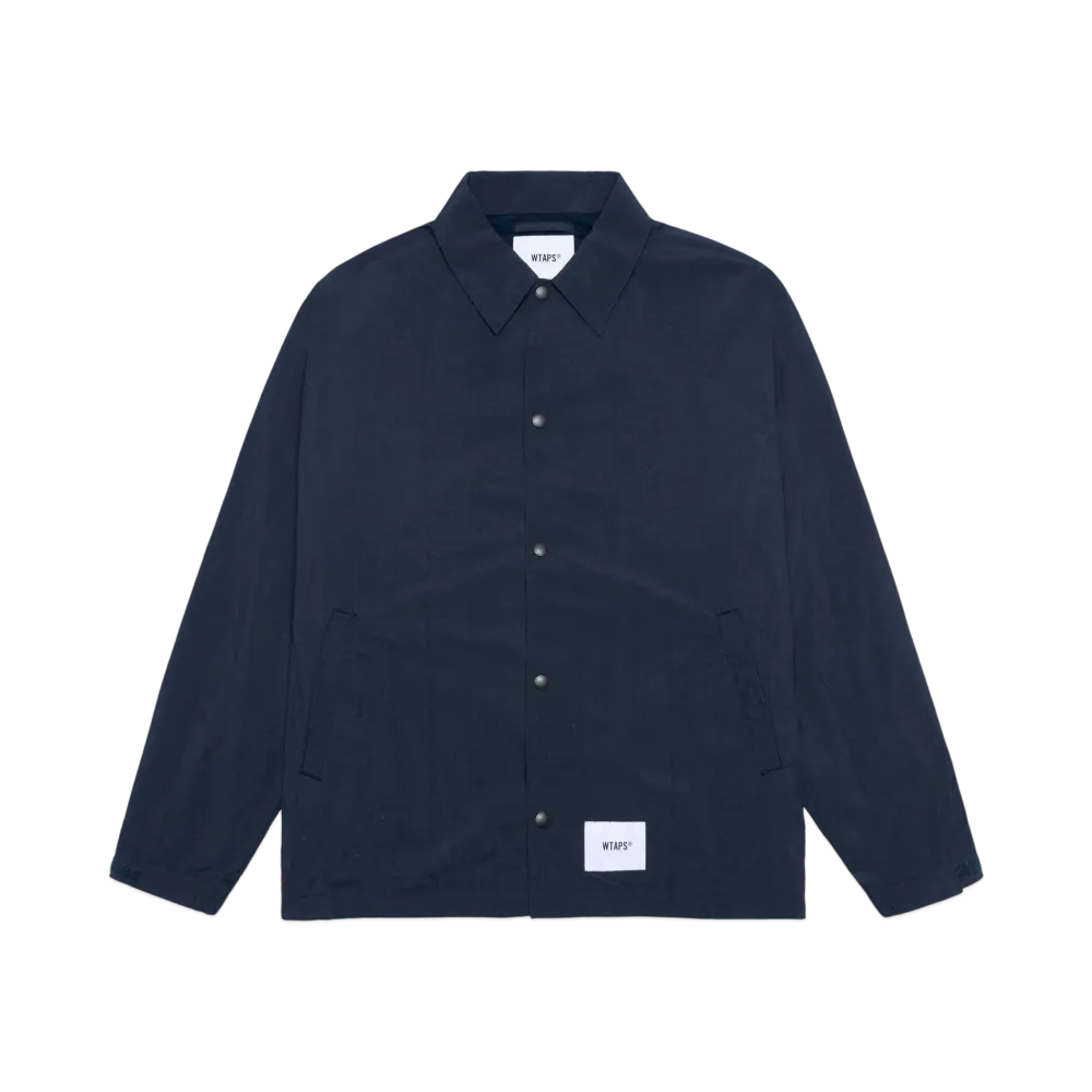 WTAPS Chief / Jacket / Nylon. Weather. Sign "Navy"