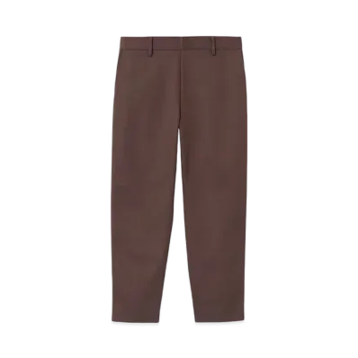 Paul Smith Herringbone Tapered Trousers "Mocha"