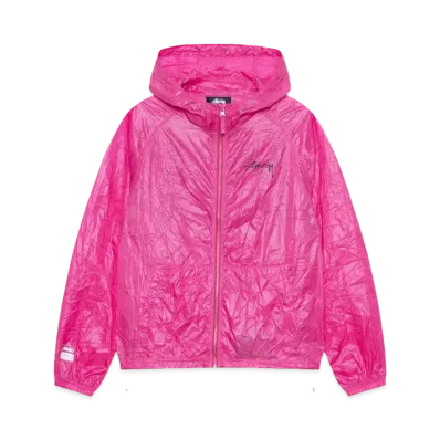 Stussy Beach Shell Wrinkled Nylon "Magenta"