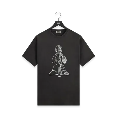 Kith x Capcom Mega Man Sketch Vintage Tee "Black"