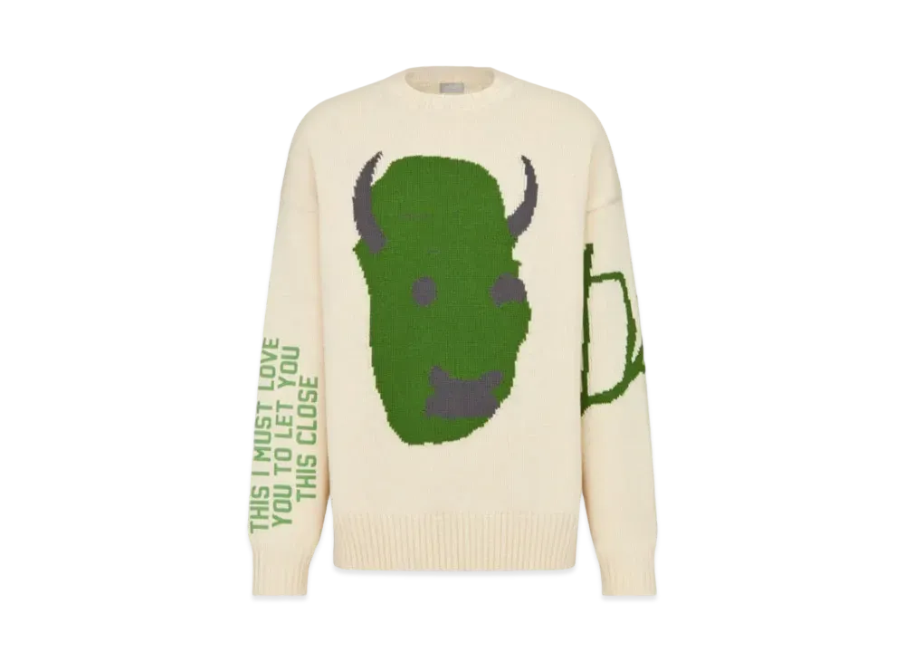 Dior x Cactus Jack Oversize Sweater "Eclu"