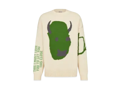 Dior x Cactus Jack Oversize Sweater "Eclu"